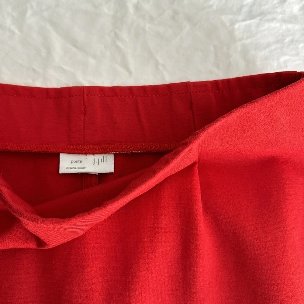 J. Jill Ponte Pull On Pencil Skirt